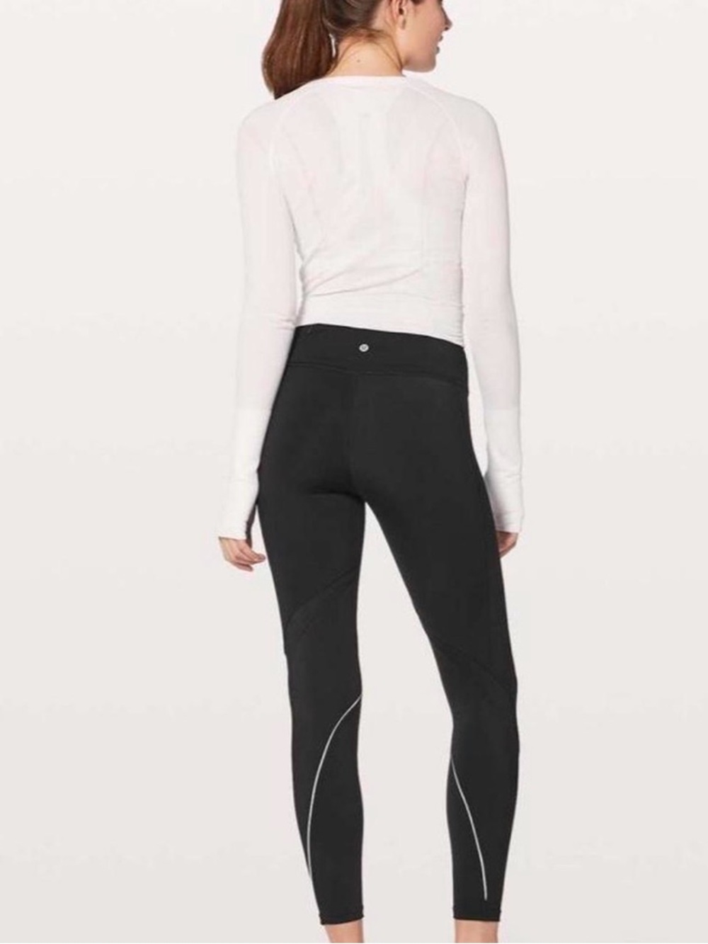 lululemon athletica Black Chasing Miles Tight